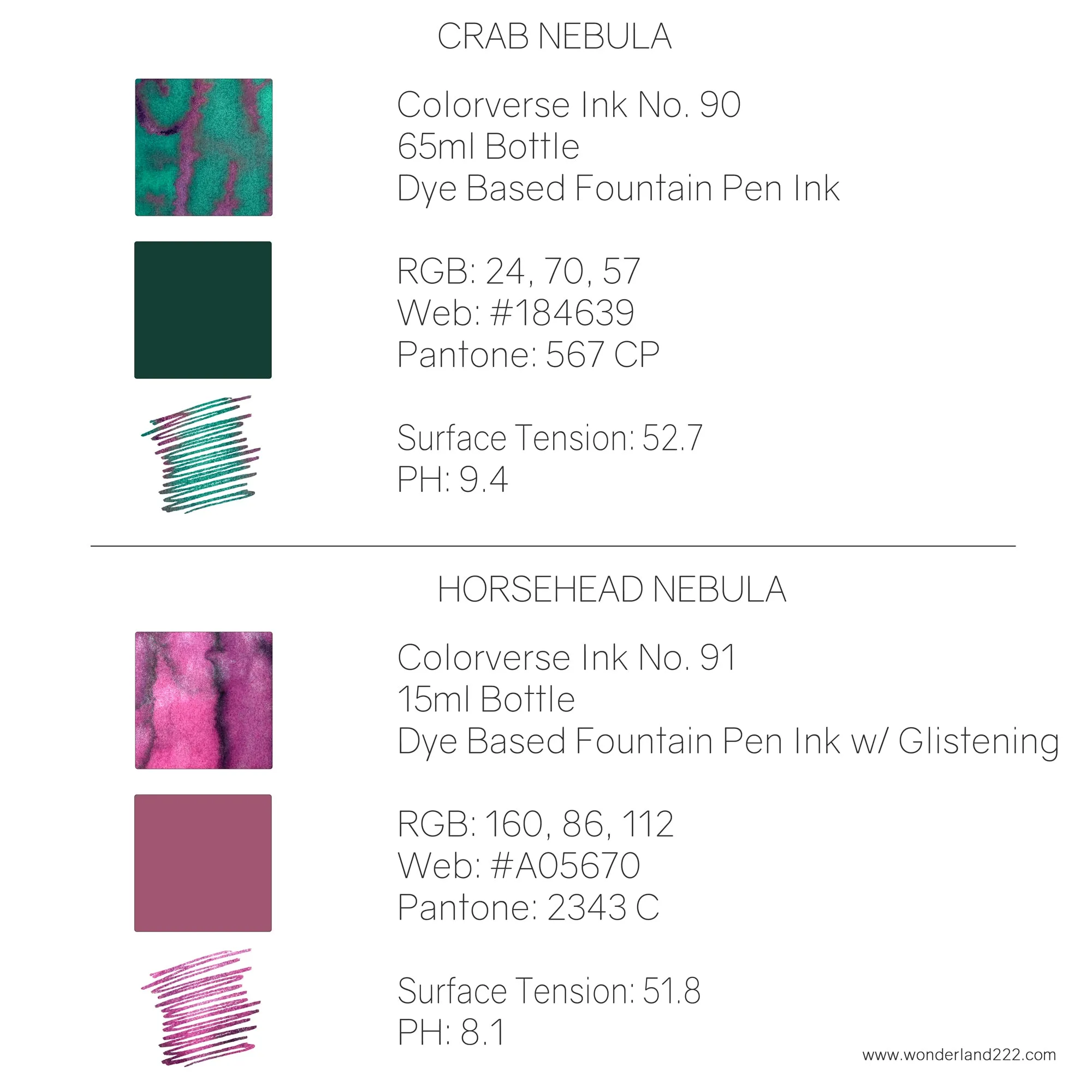 Colorverse Ink - Nebulas