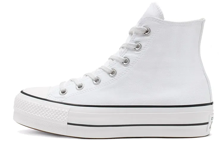 Converse Chuck Taylor All-Star Hi Platform White Black (Women's)