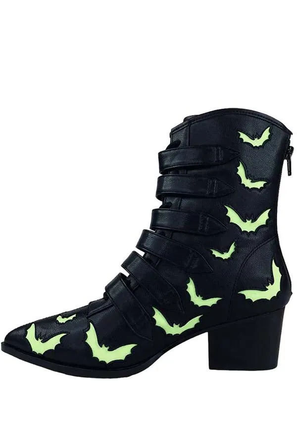 Coven Bat Glow In The Dark | BOOTS*