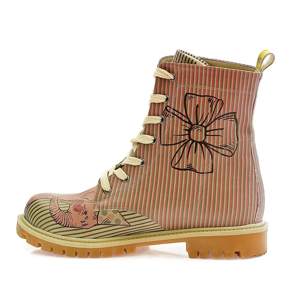 Cute Elephant Long Boots TMB1033