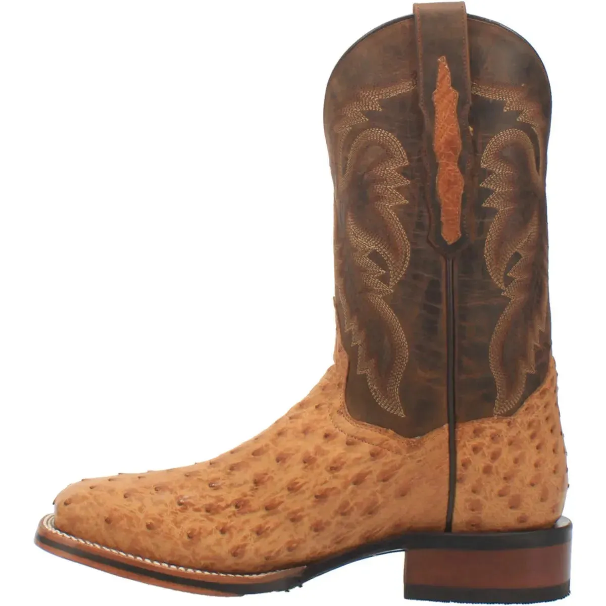 Dan Post Kershaw- Mens Ostrich Leather Cowboy Boots