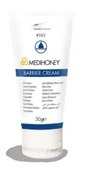 Derma Sciences 582 Medihoney Barrier Cream With 30% Manuka Honey 50g Tube