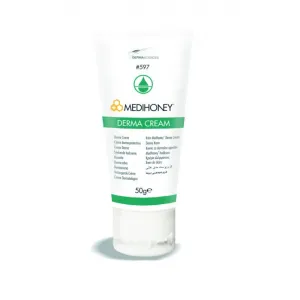 Derma Sciences 597 Medihoney Derma Sciences Cream With 30% Manuka Honey 50g Tube