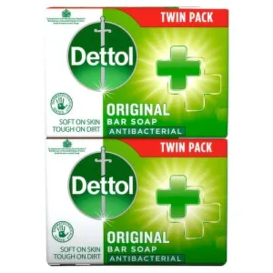 Dettol Original Bar Soap Twin Pack (2x100g)