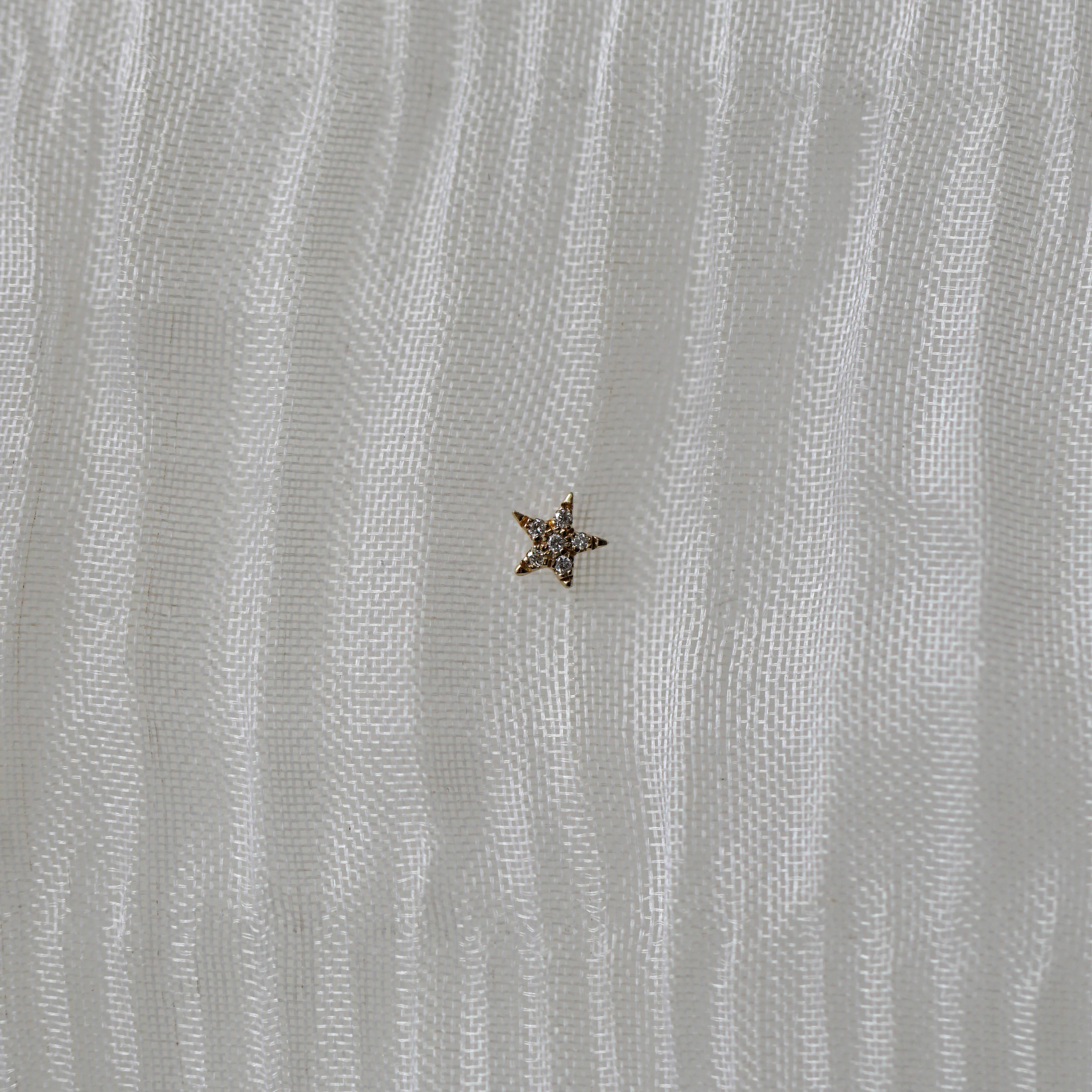 Diamond Star Threaded Stud