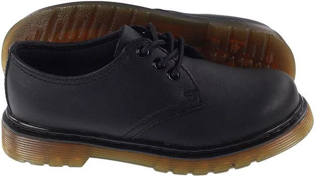 Dr Martens Shoes Kids 1461 Black Lofty