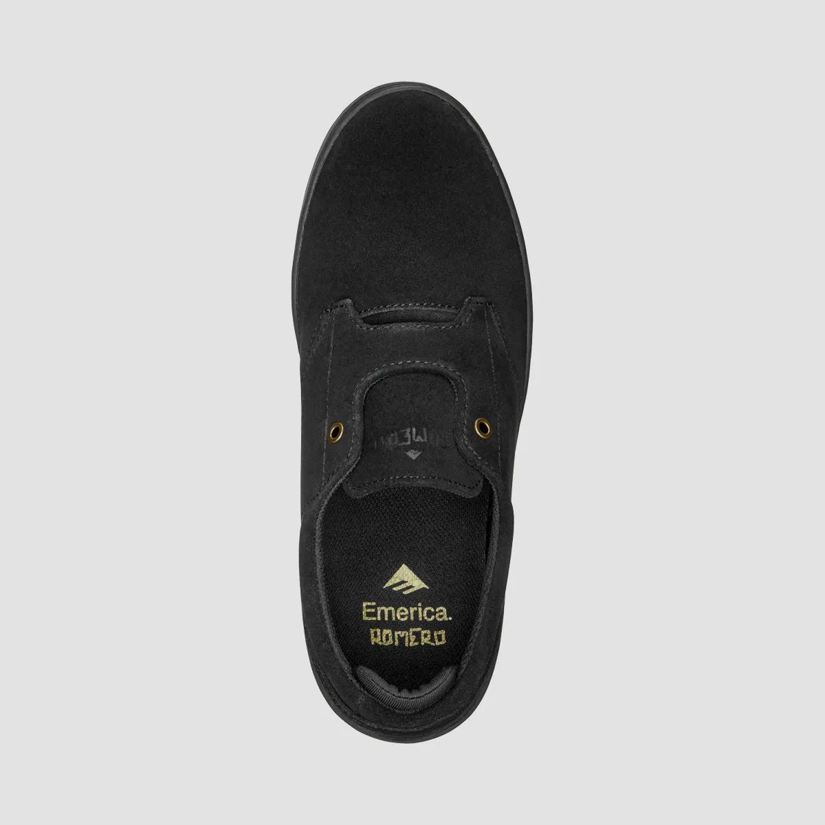 Emerica Romero Skater Slip On Shoes - Black