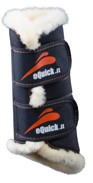 eTraining Front Fluffy Brushing Boots