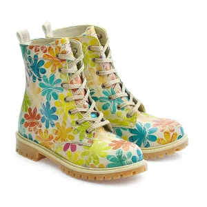 Flowers Long Boots TMB1021