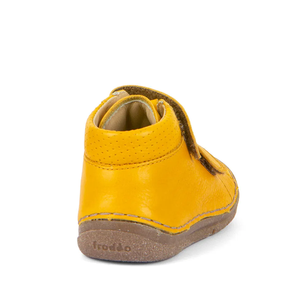 Froddo Boy's and Girl's Paix Up Casual Shoes - Dark Yellow