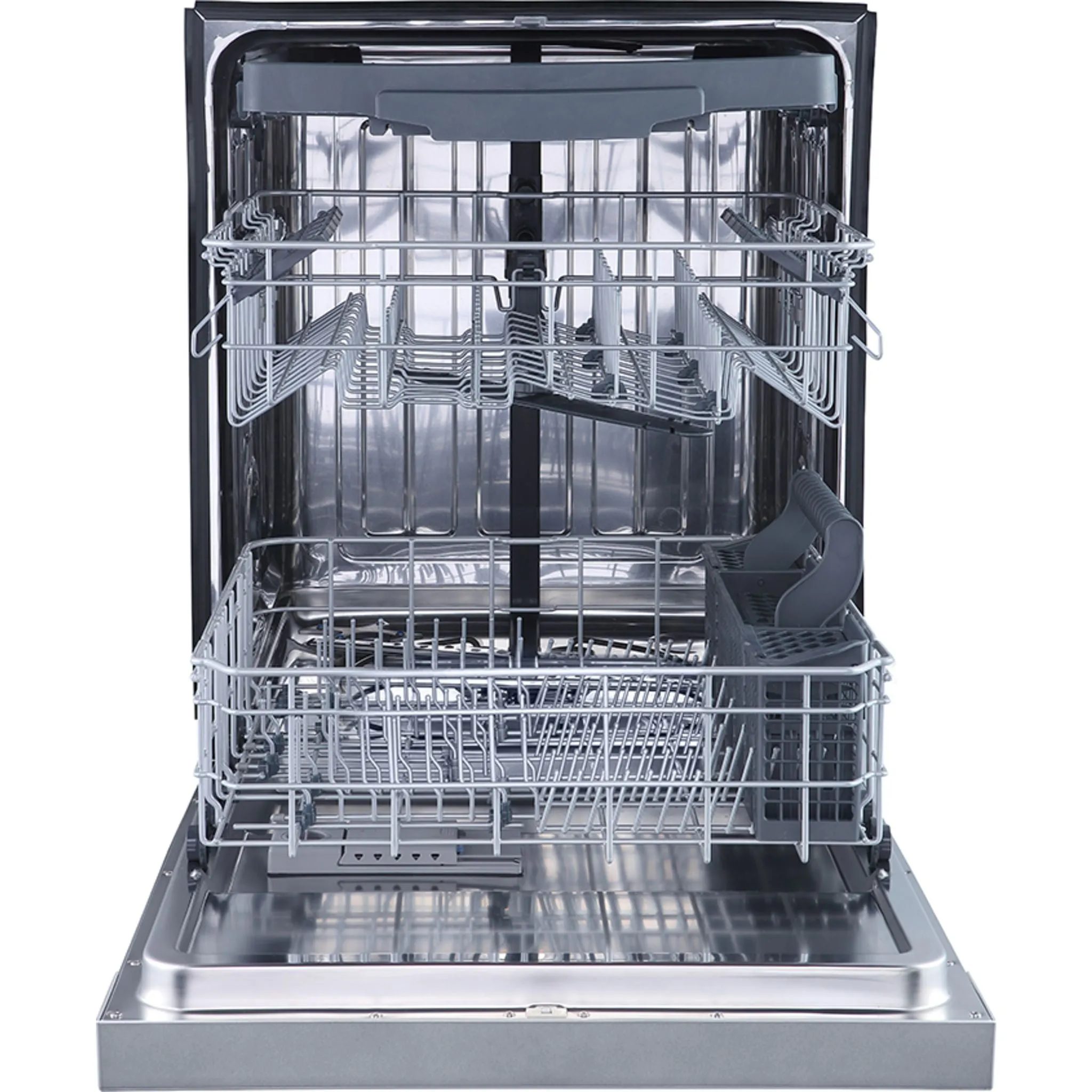 GE 24" Built-In Front Control Dishwasher with Stainless Steel Tall Tub Stainless Steel - GBF655SSPSS