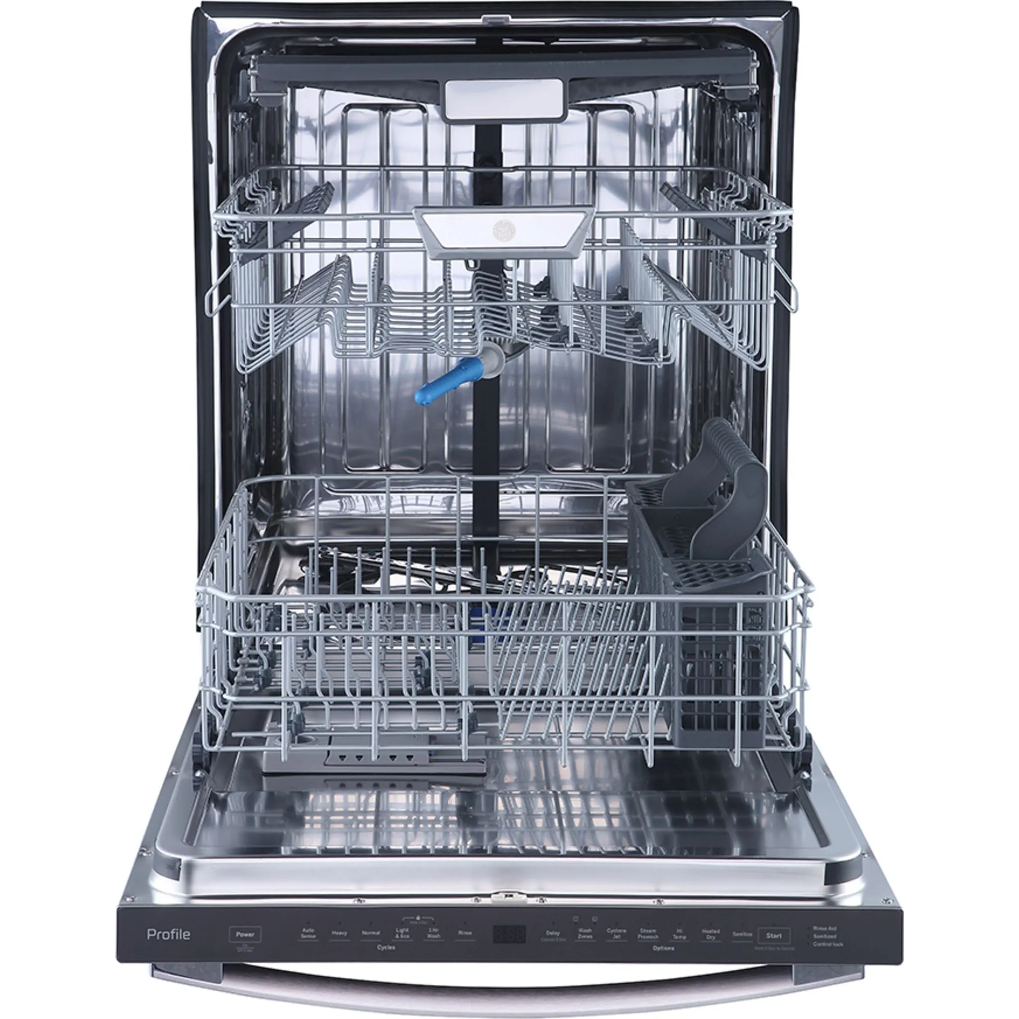 GE Profile 24" Built-In Top Control Dishwasher with Stainless Steel Tall Tub Slate - PBT865SMPES