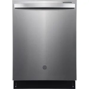 GE Profile 24" Built-In Top Control Dishwasher with Stainless Steel Tall Tub Stainless Steel - PBT865SSPFS