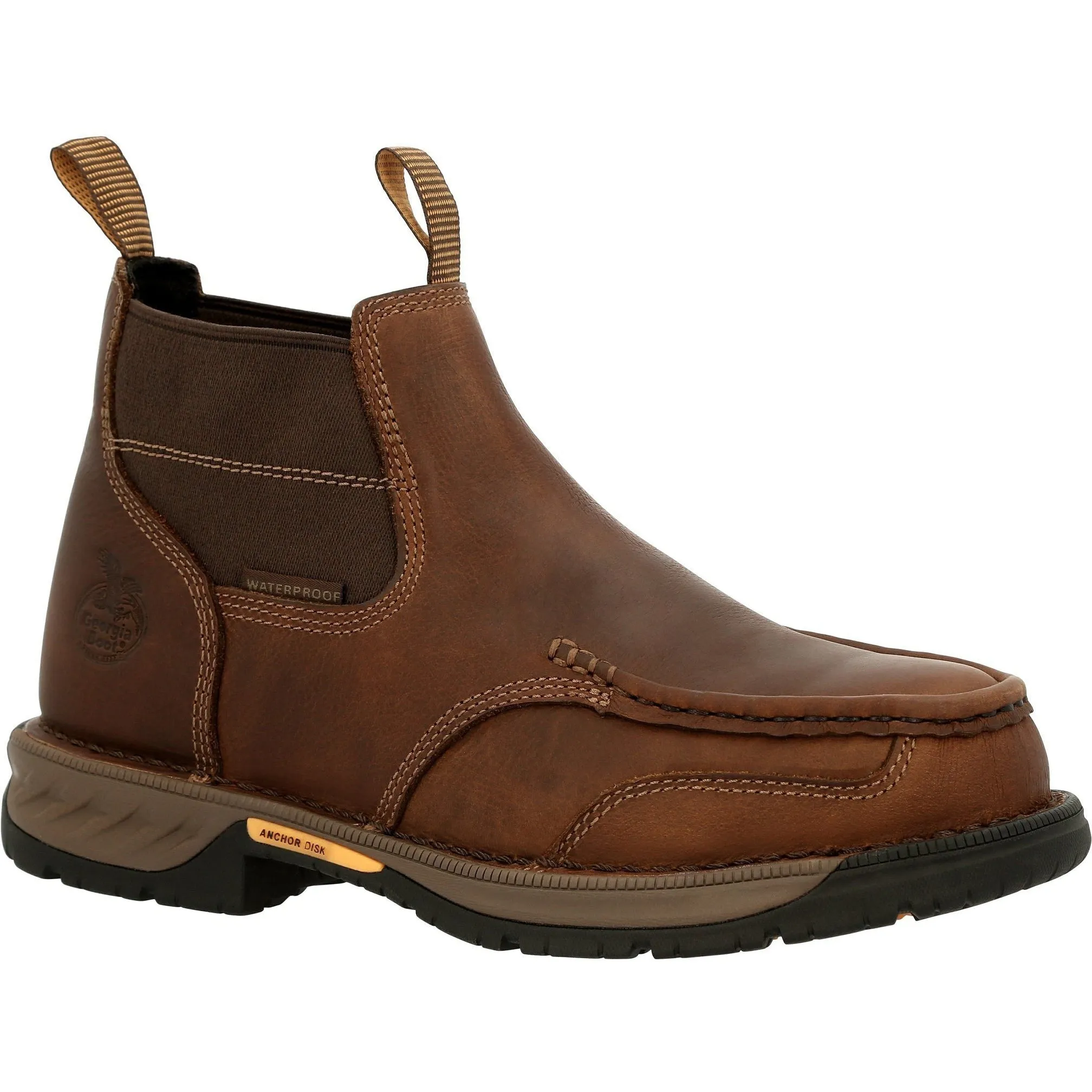 Georgia Men's Athens 360 5" Steel Toe WP Work Boot - Brown - GB00440