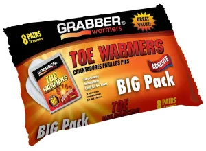 Grabber Warmers TWES8 Non-Toxic Toe Warmer :EA: QUANTITY: 1