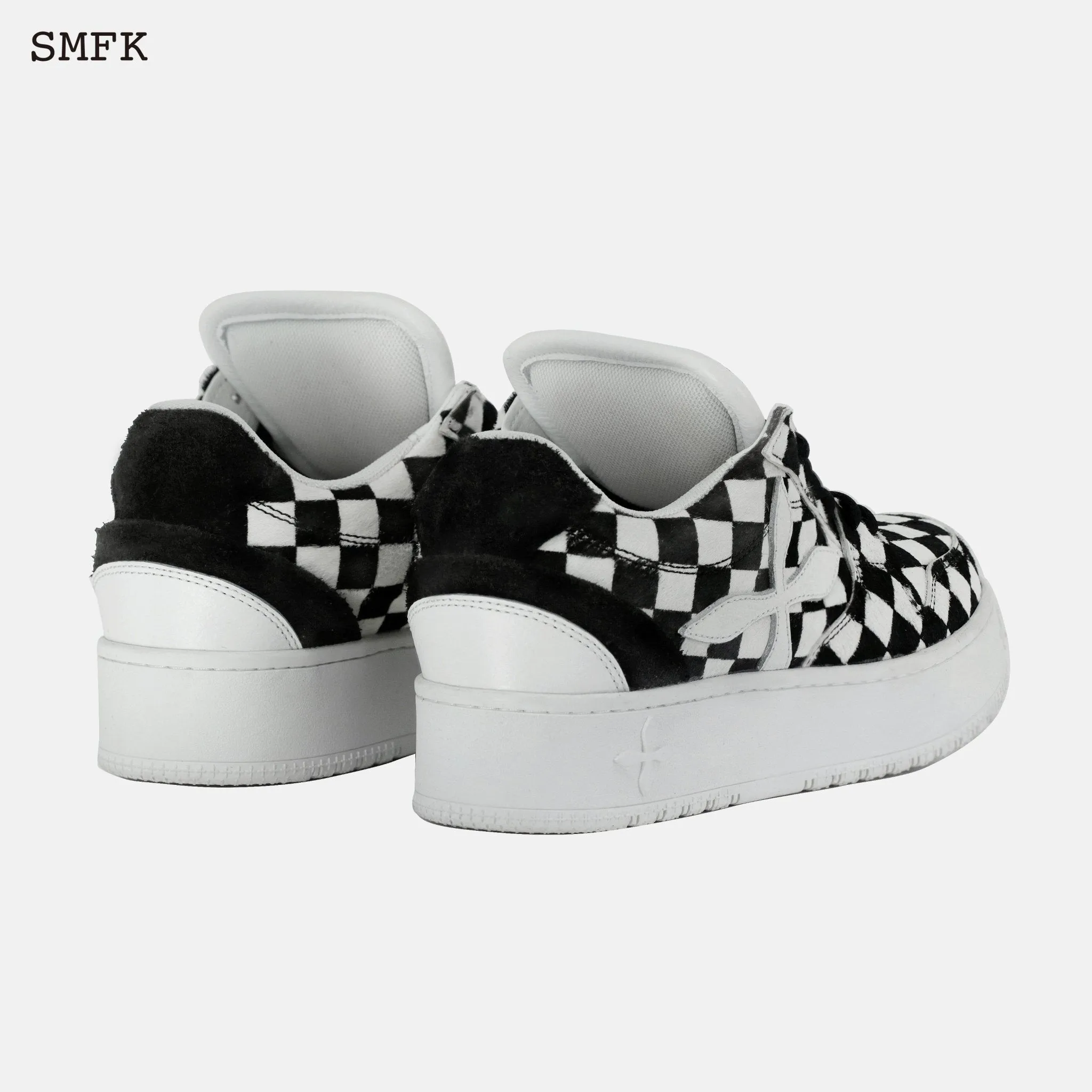 Grid Skater Sneakers