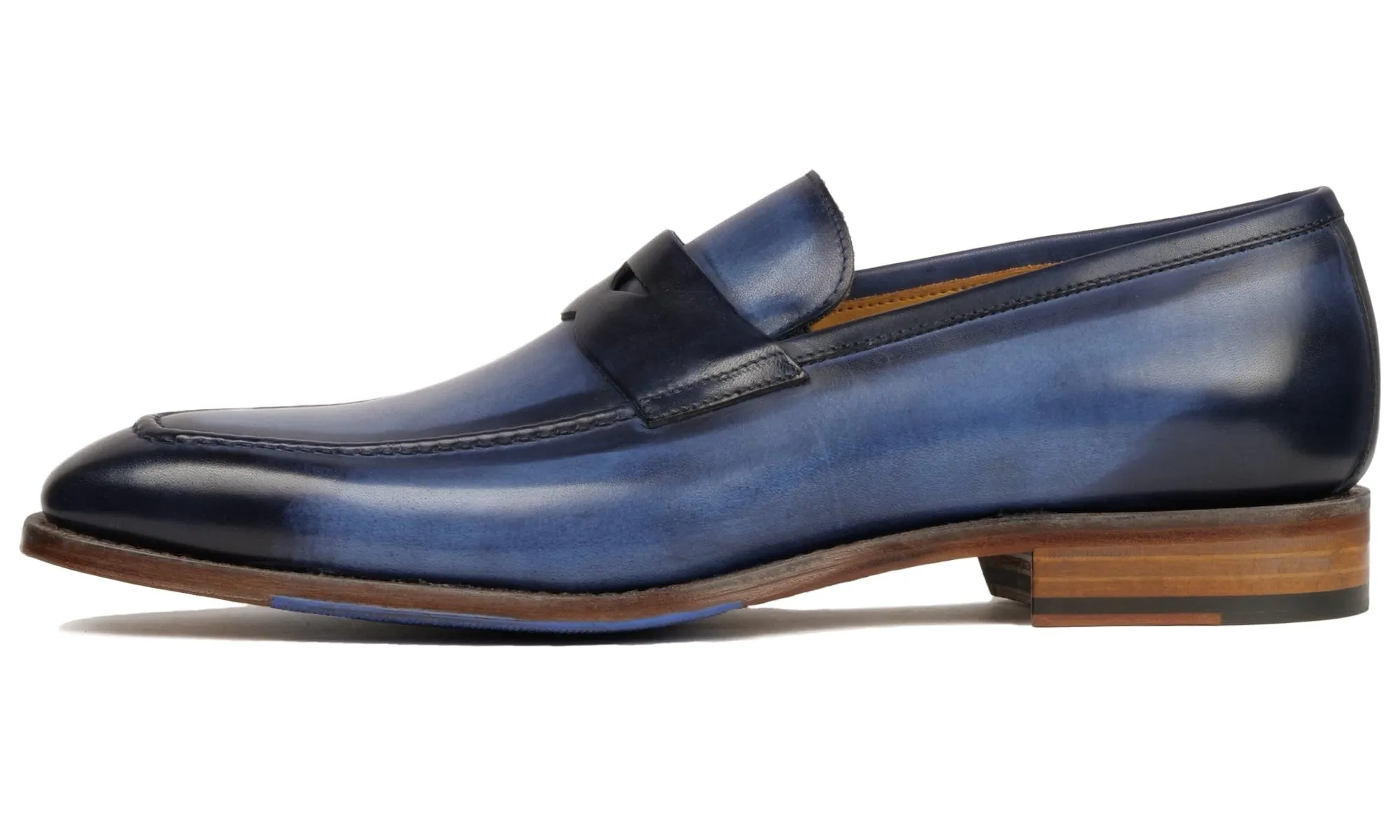 Hampton Penny Loafer Blue