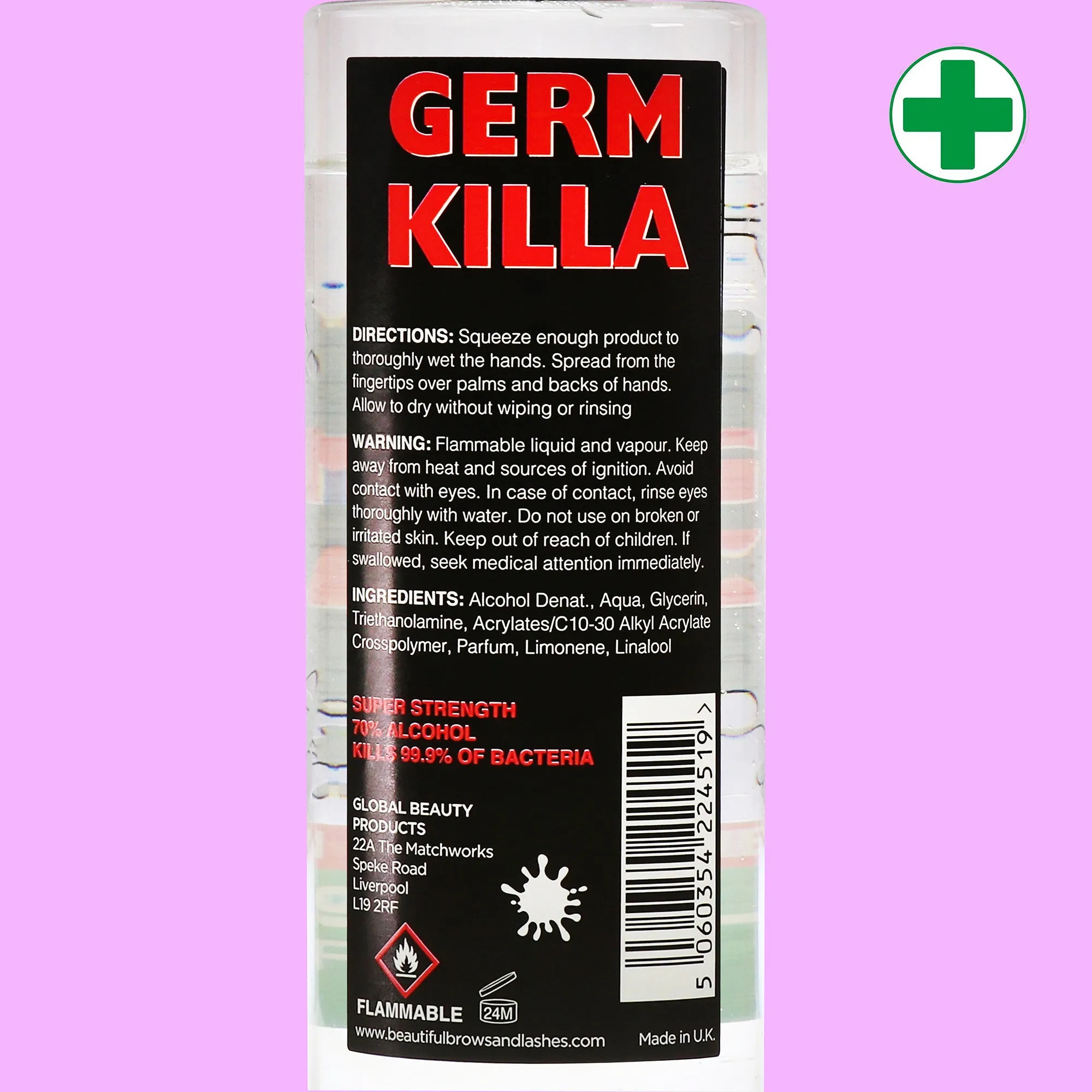 Hand Sanitiser - Germ Killa 250ml