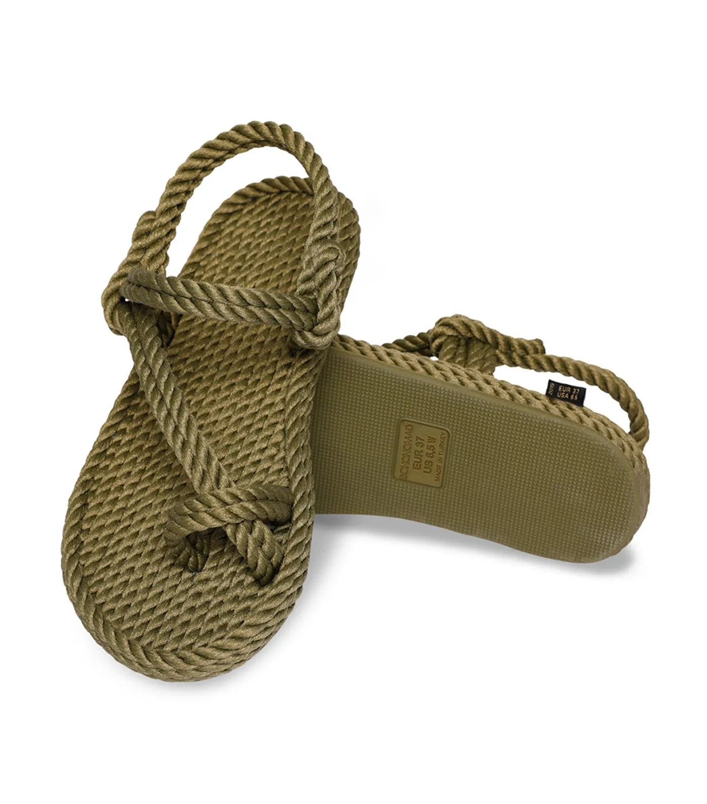 Hawaii Rope Sandals Khaki