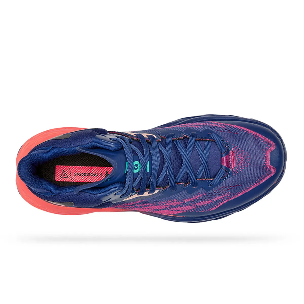 Hoka Speedgoat 5 Mid Gore-tex Womens | Bellwether Blue / Camellia