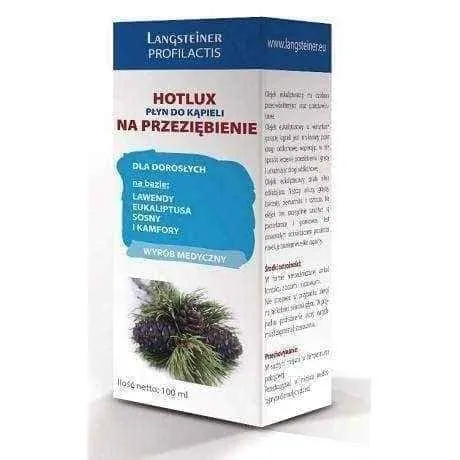 HOTLUX liquid bath for colds for adults 100ml, antibacterial