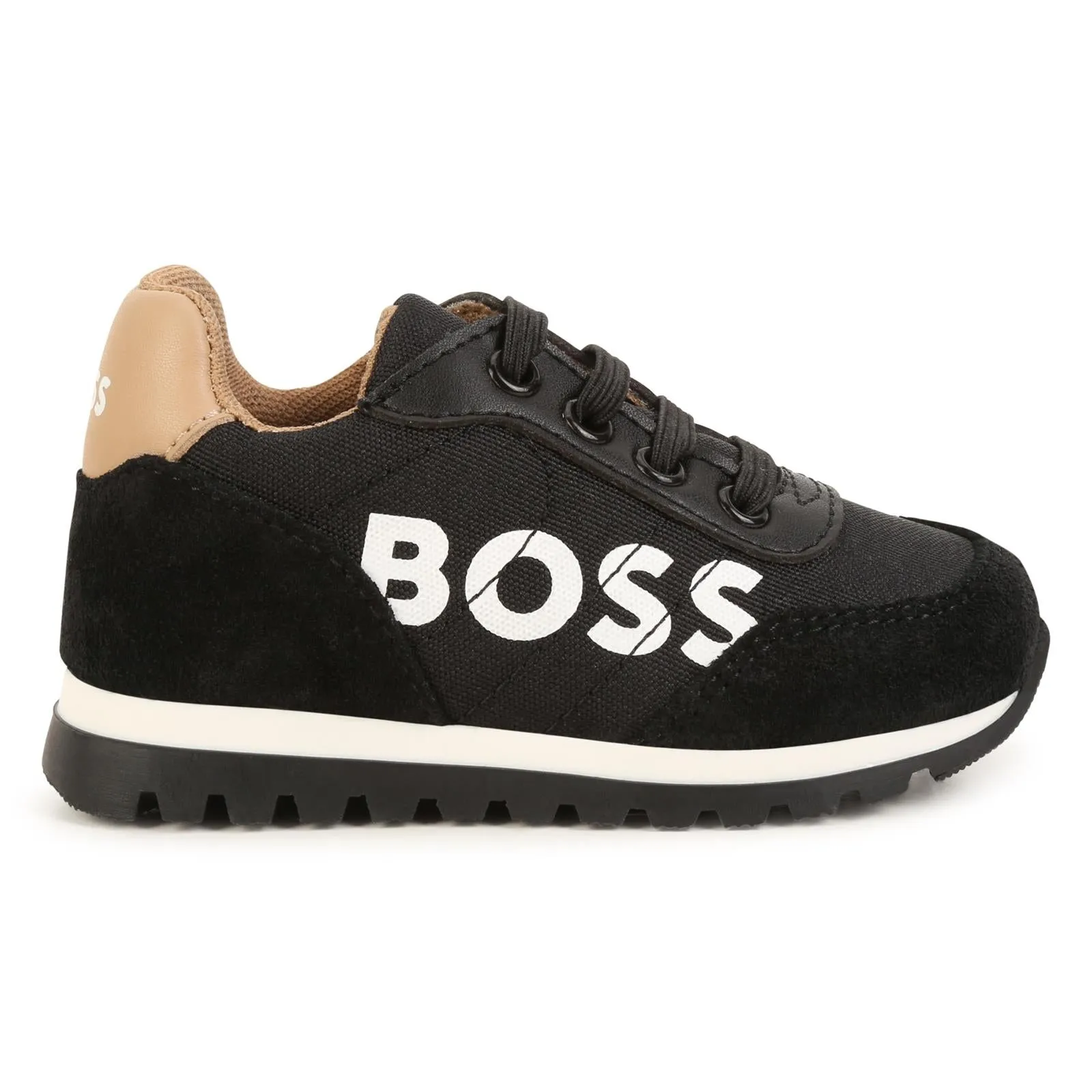 Hugo Boss Baby Boys Black Sneakers