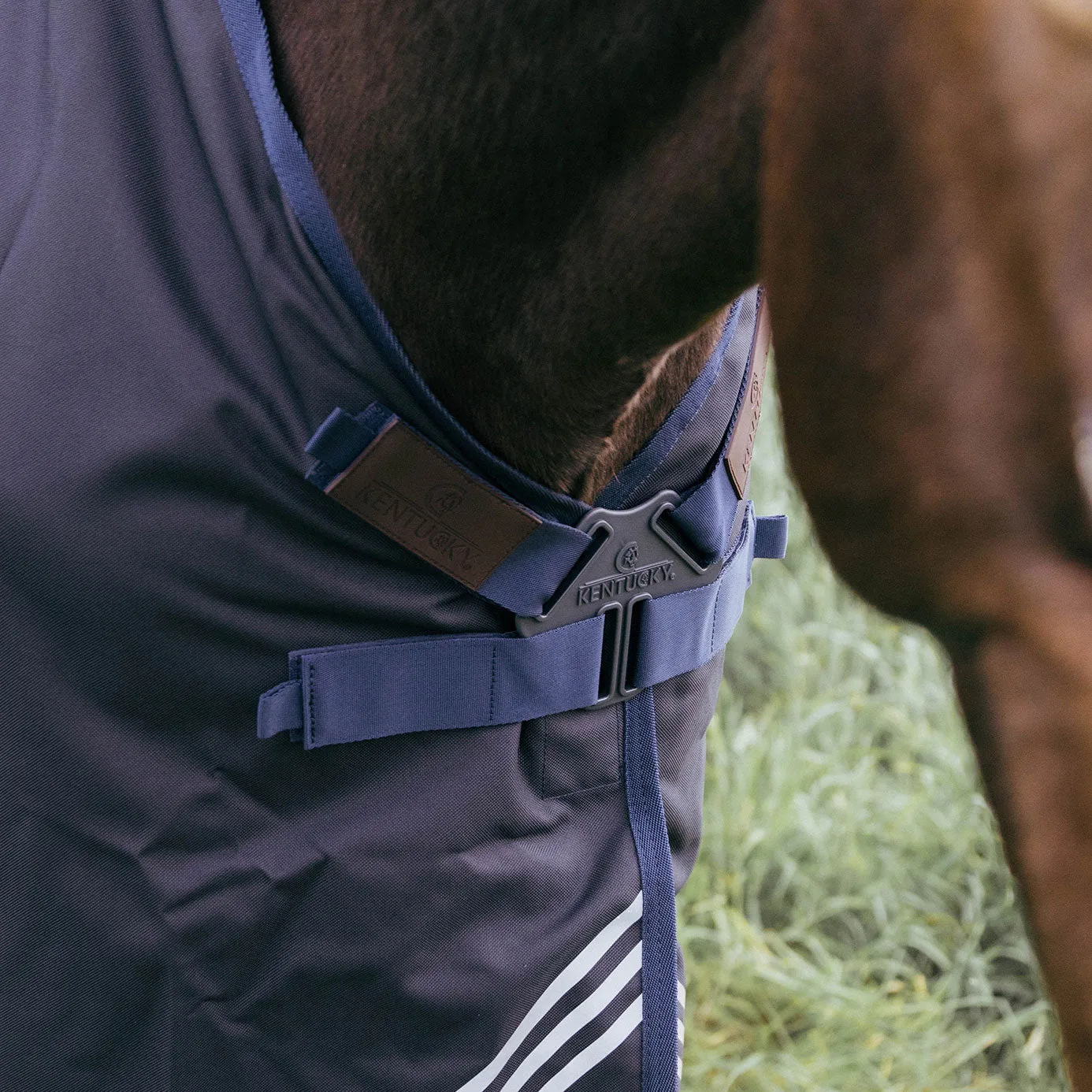 Kentucky Horsewear All Weather Comfort Turnout Rug 300g - Navy