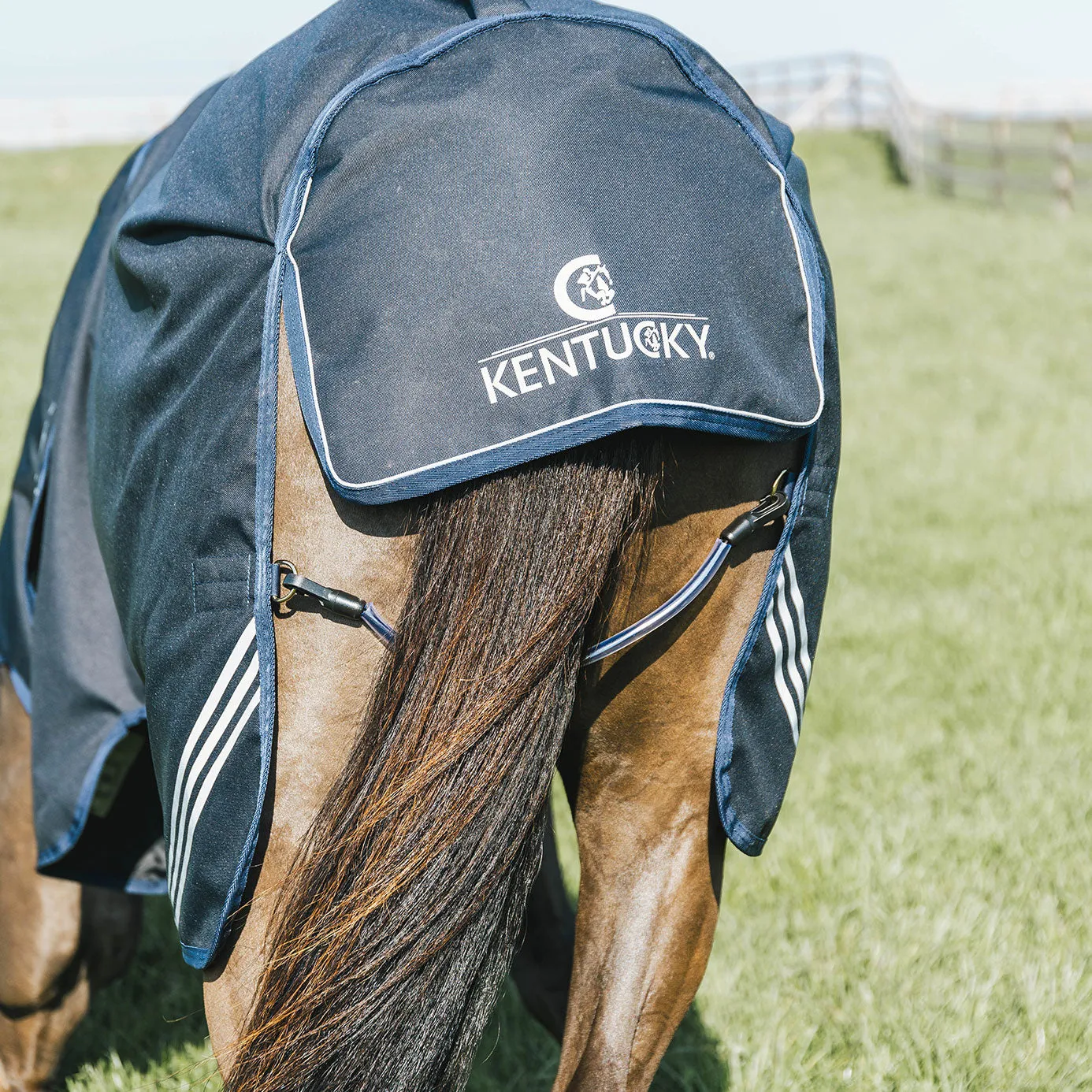 Kentucky Horsewear All Weather Comfort Turnout Rug 300g - Navy