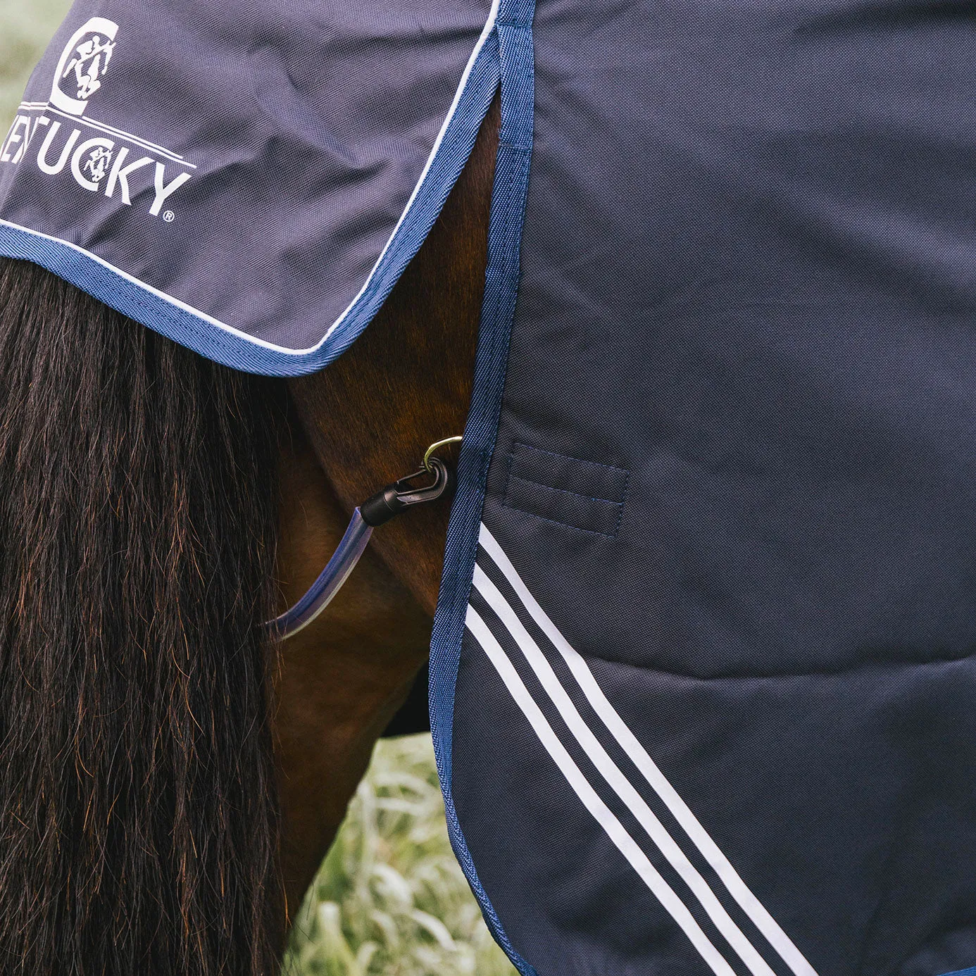 Kentucky Horsewear All Weather Comfort Turnout Rug 300g - Navy