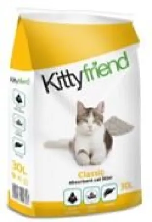 Kittyfriend Classic White Cat Litter 30 Litre