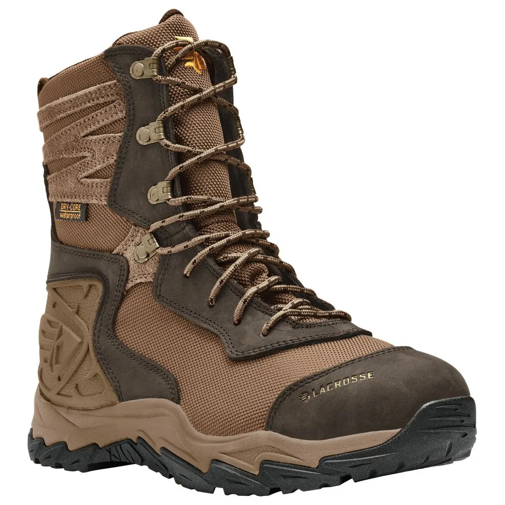 LaCrosse 513360 Windrose Waterproof Hunting Boots for Men, 13M, Brown