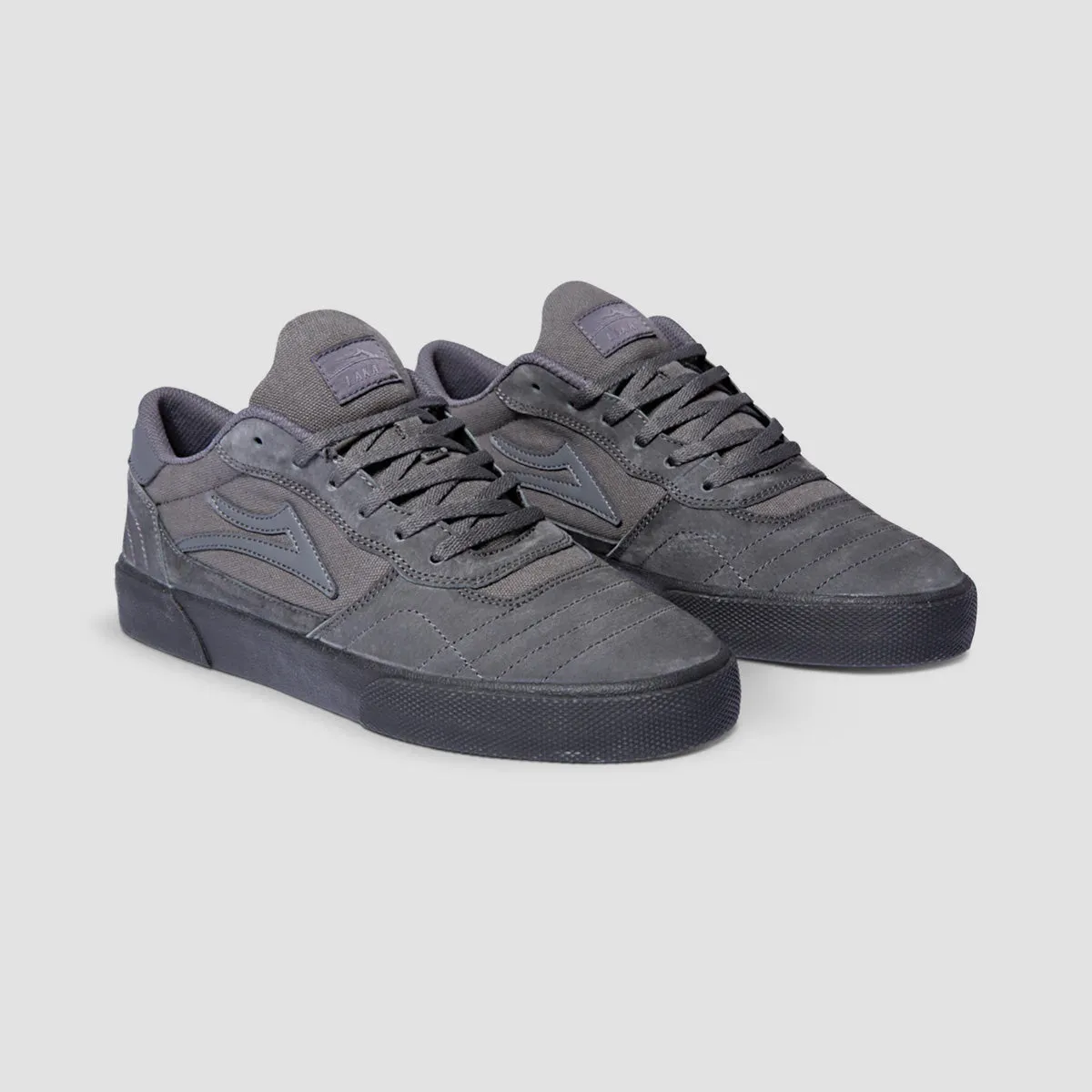 Lakai Cambridge Skate Shoes - Charcoal Suede