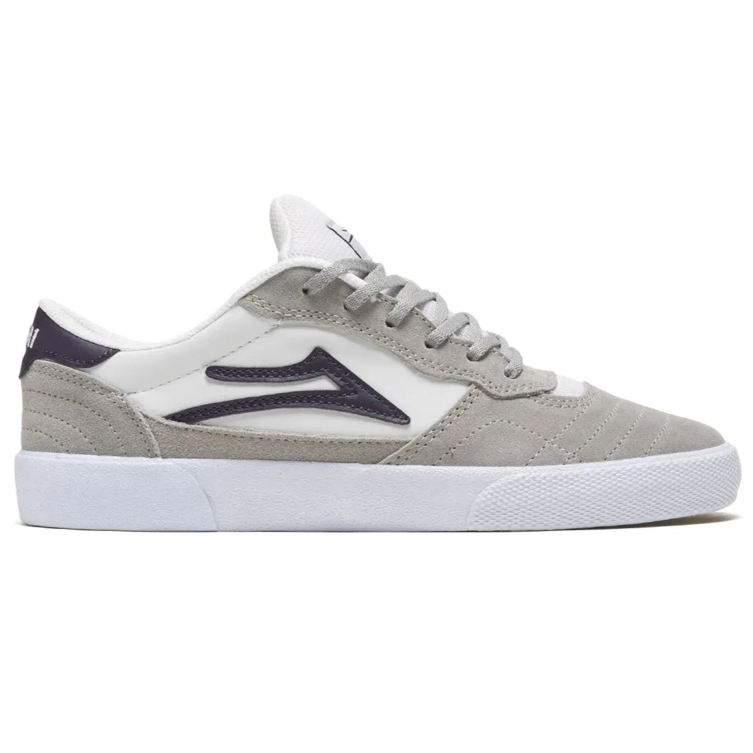 Lakai Cambridge Skateboard Shoe - Grey/White