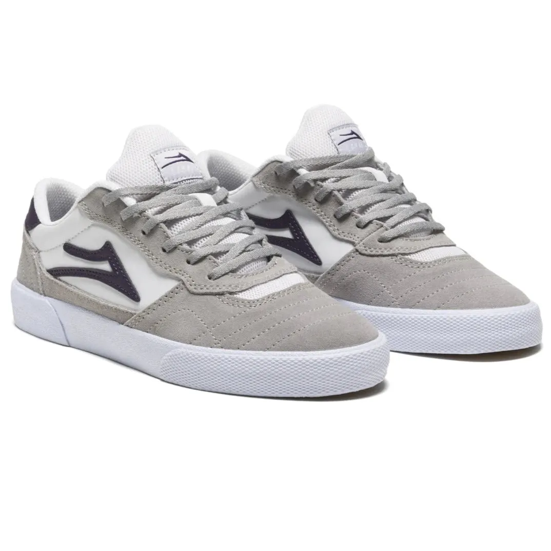 Lakai Cambridge Skateboard Shoe - Grey/White