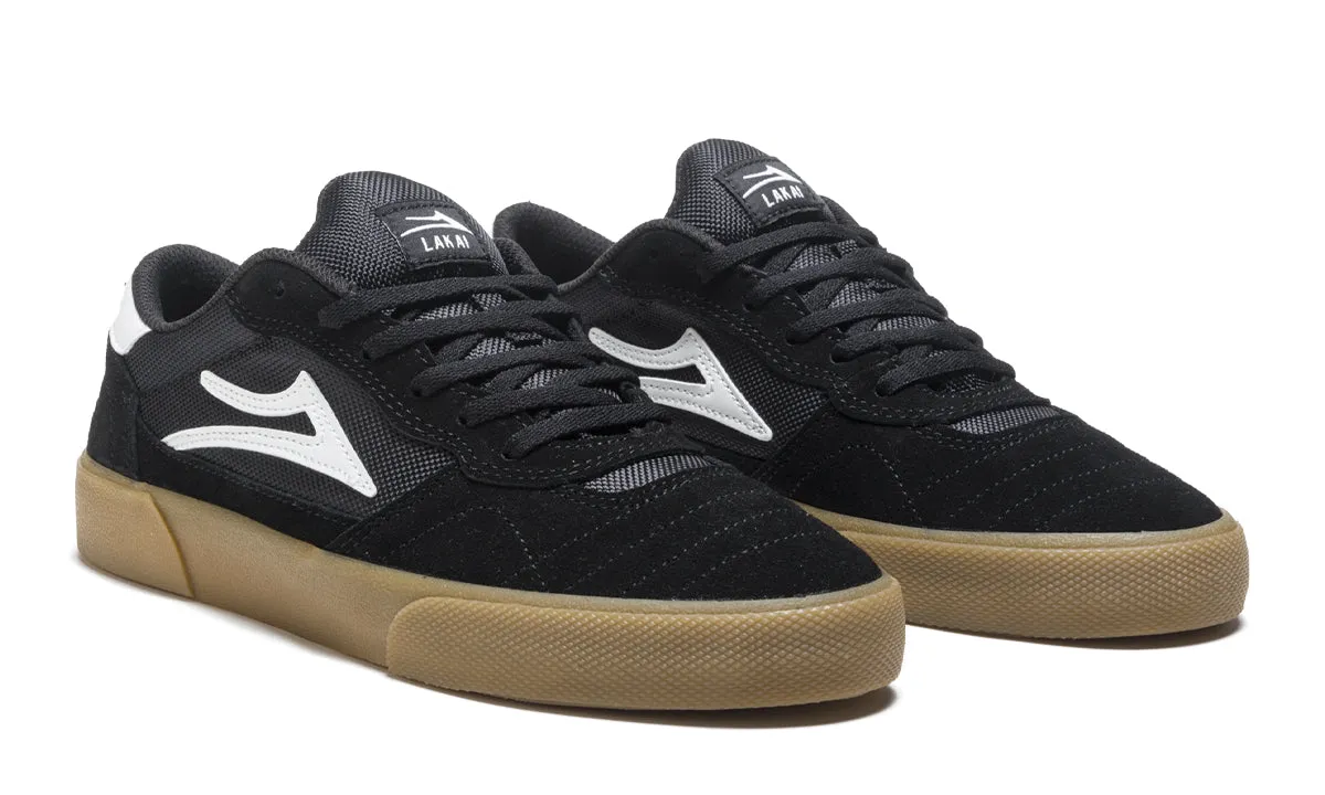 Lakai Shoes Cambridge - Black/Gum Suede