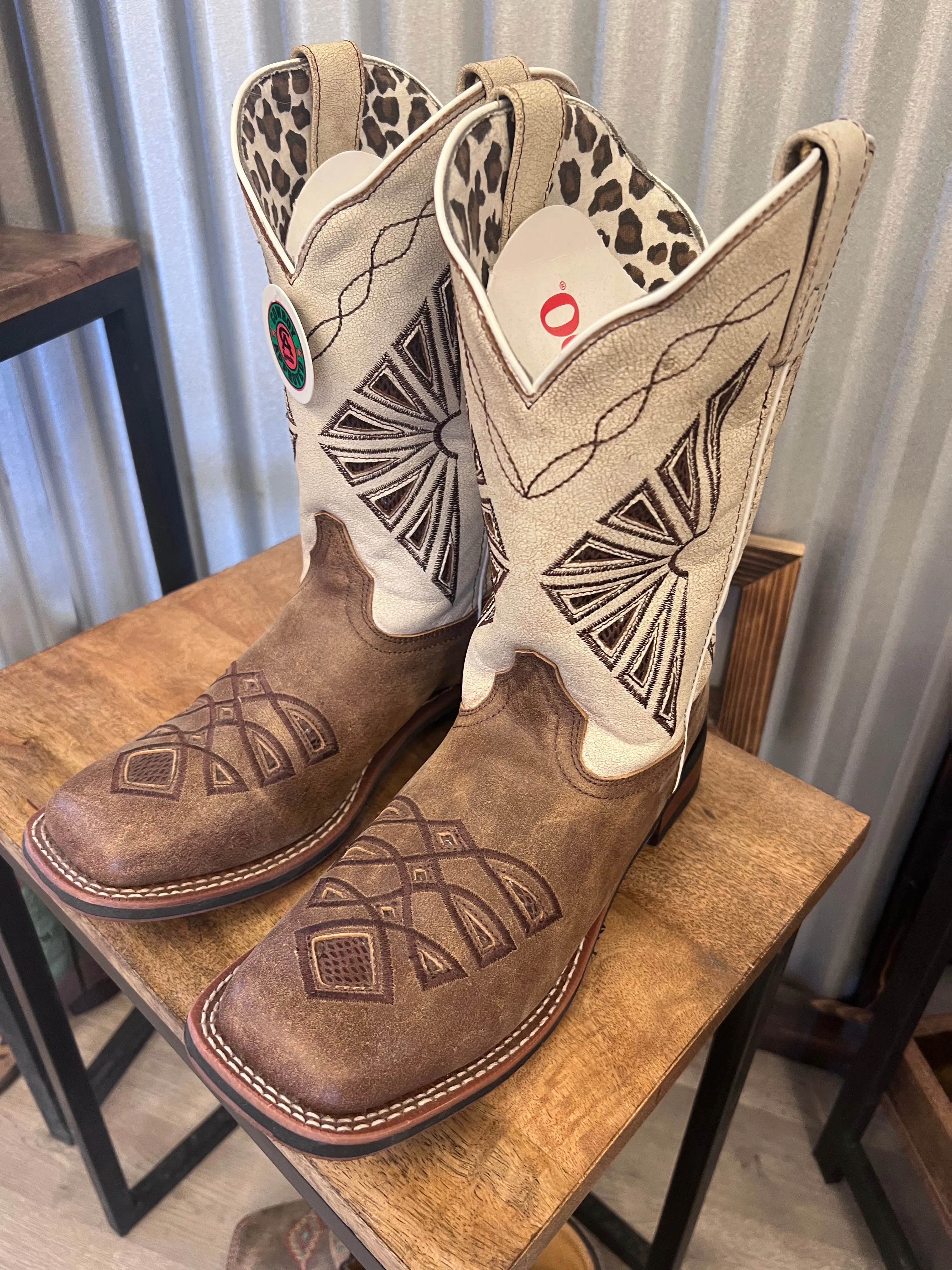 Laredo Brown and Bone Boot