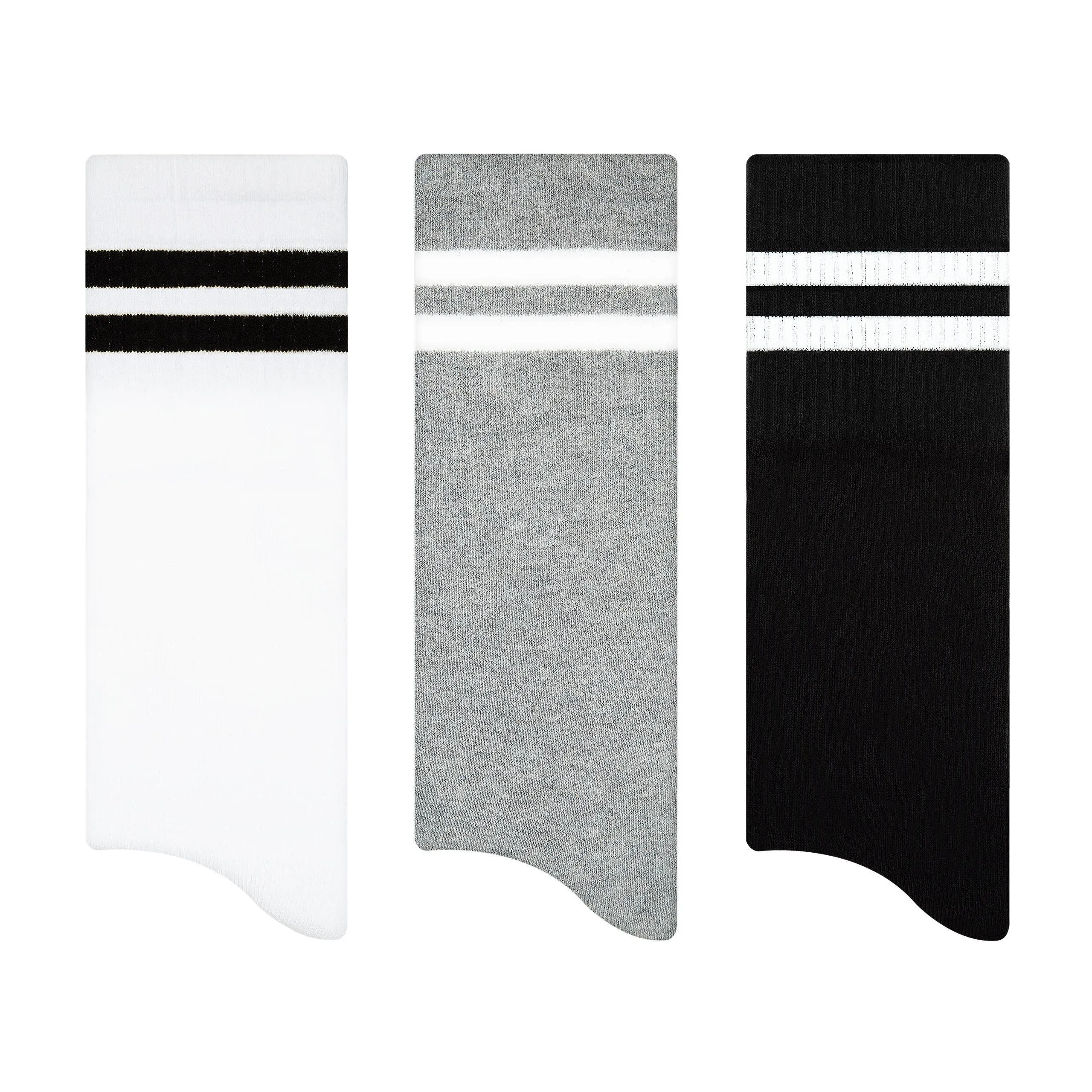 Long Bamboo Socks, Skater Sport Socks for Girls and Boys