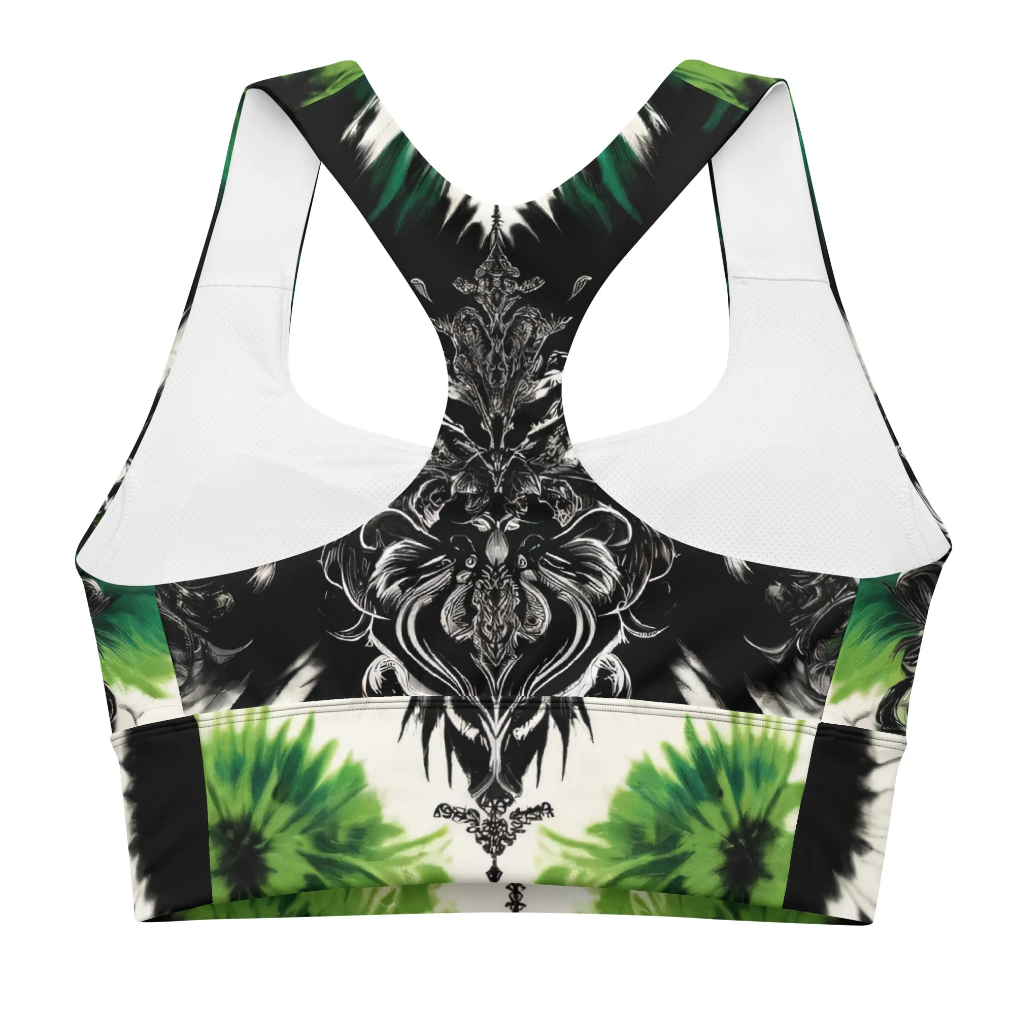 Longline Sports Bra Enchanted Emerald