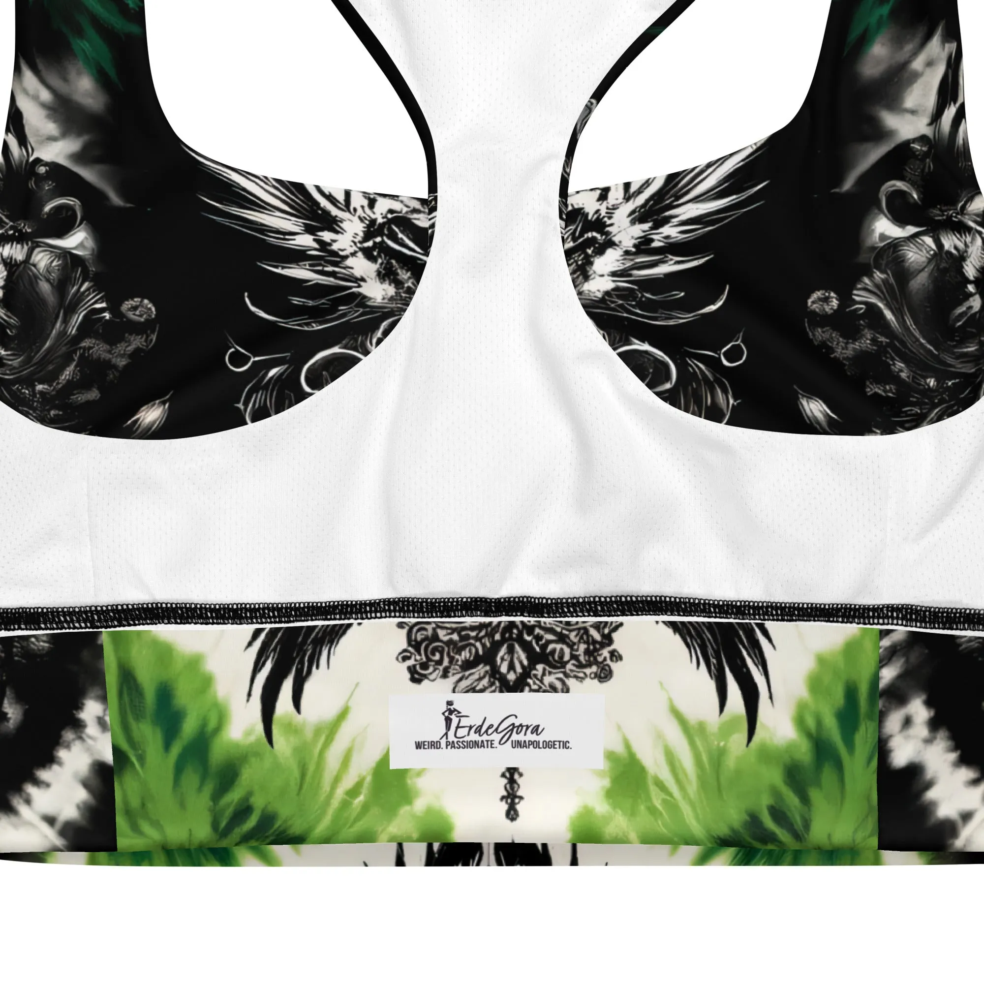 Longline Sports Bra Enchanted Emerald