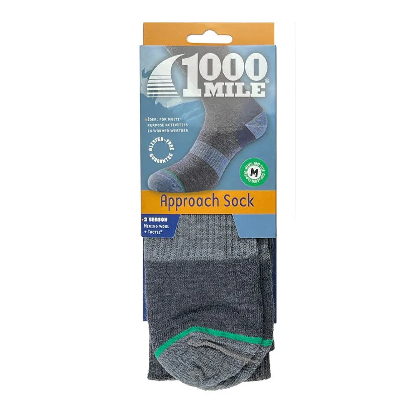 Men's Approach Double Layer Sock with Heel Power - 1998