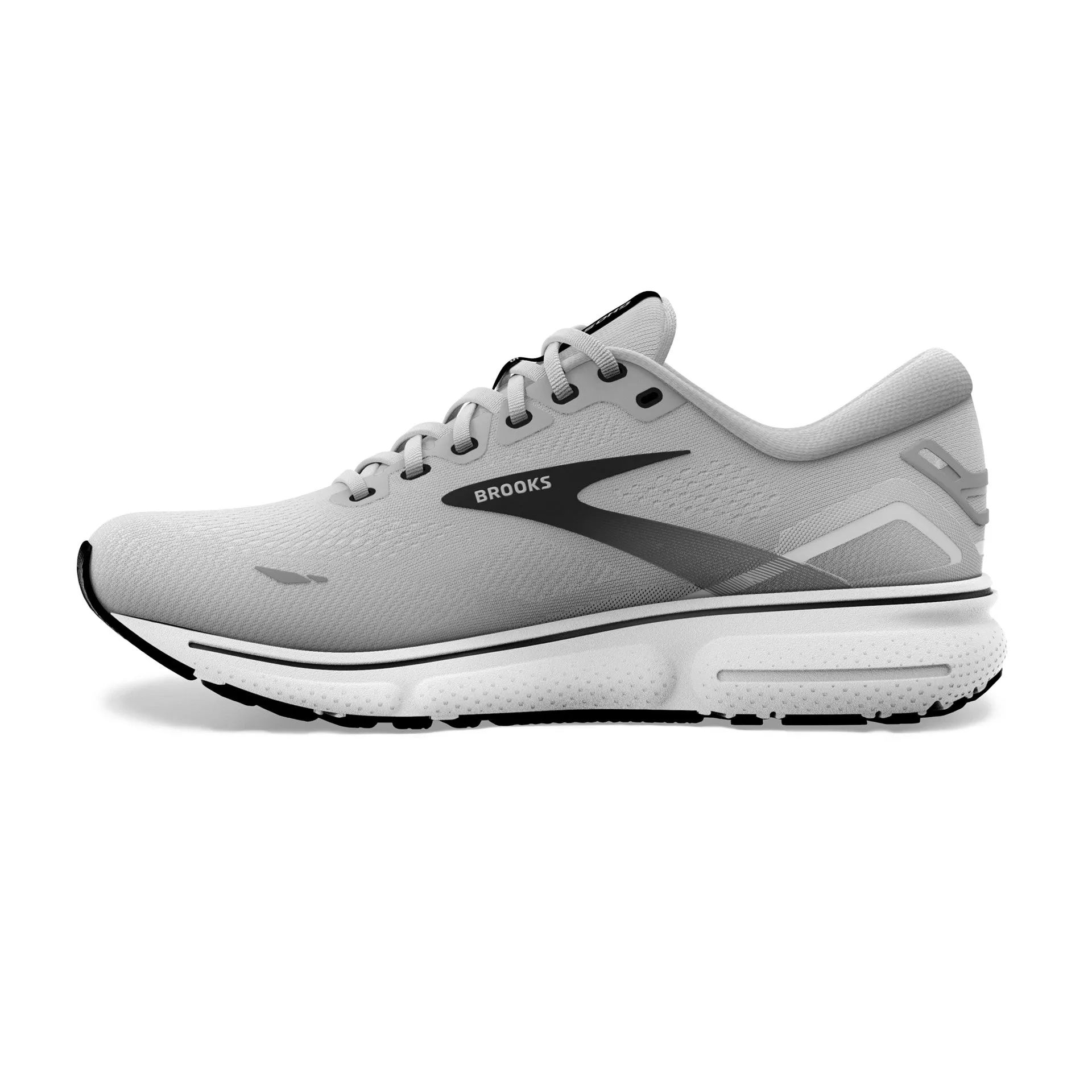 MENS BROOKS GHOST 15 - ALLOY/OYSTER/BLACK