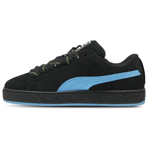 Men's Puma MAPF1 Suede XL Shoes - Black/Neon Green/Blue