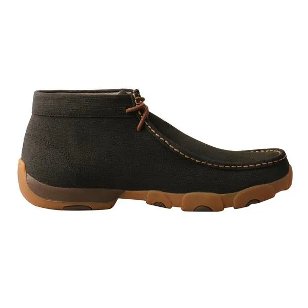 Men's Twisted X Rubberized Brown Driving Moc