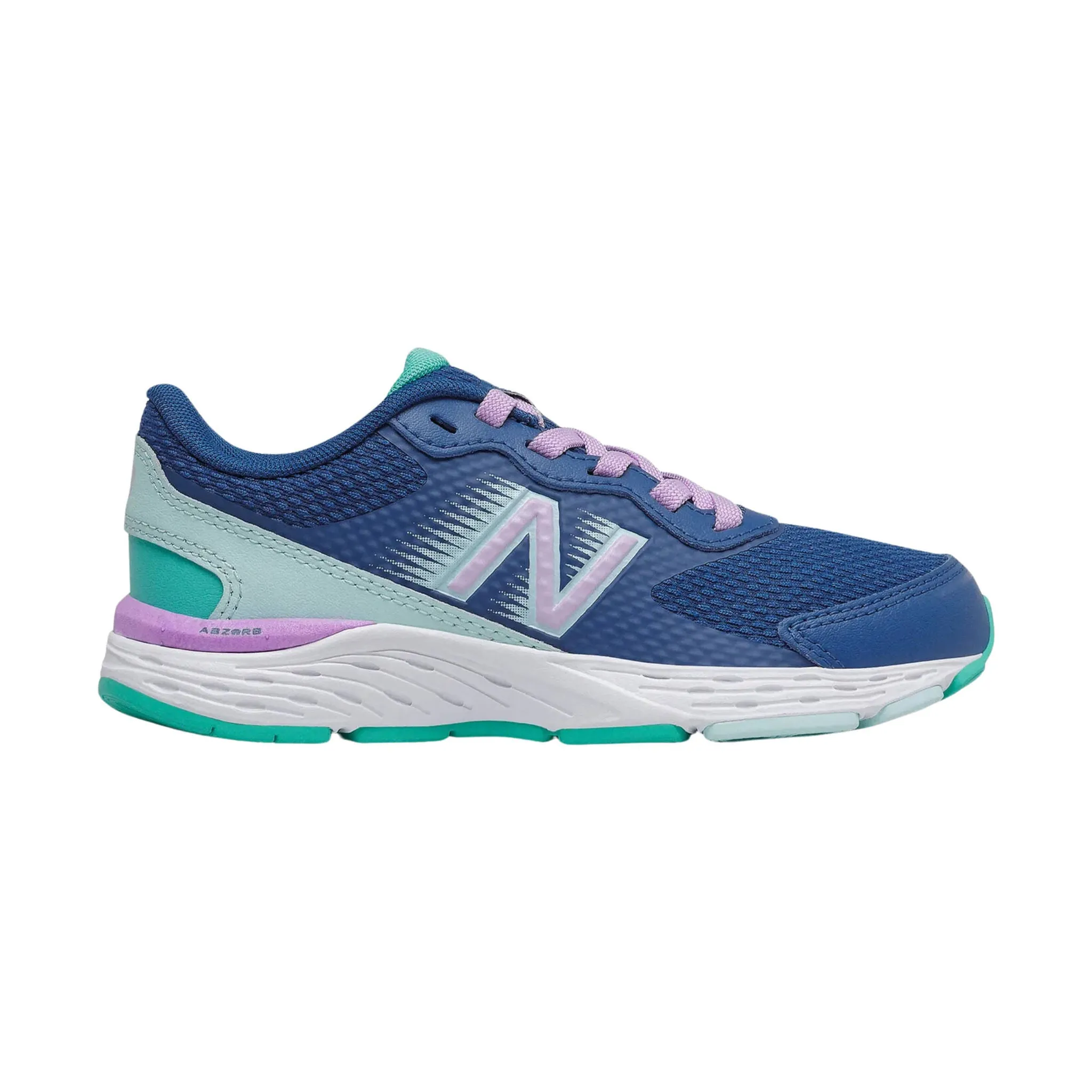 New Balance Kids' 680v6 Running Shoe - Captain Blue