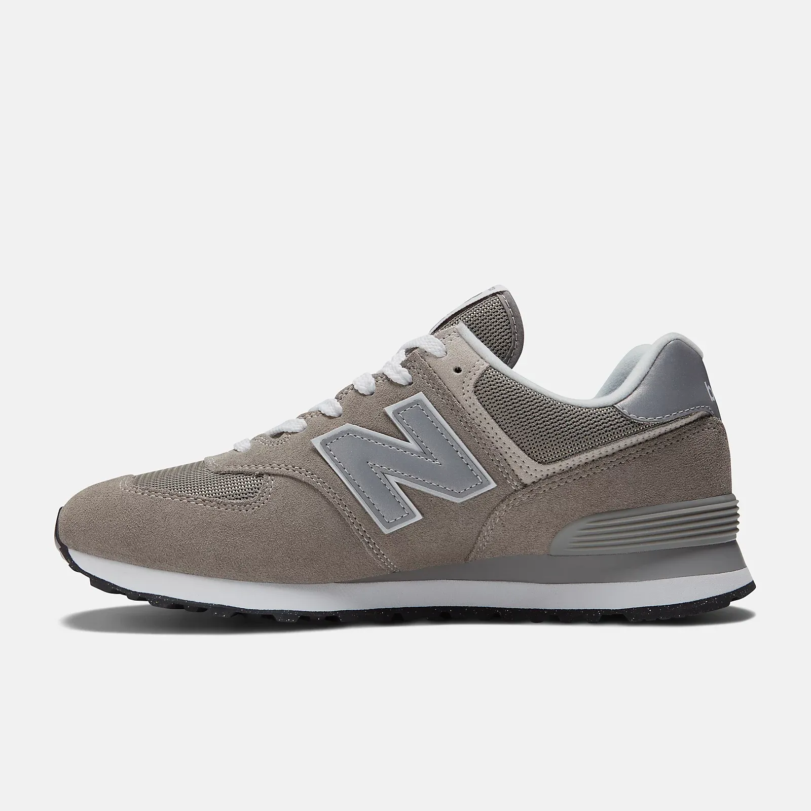 New Balance Men's 574 Core Shoes - Grey / White