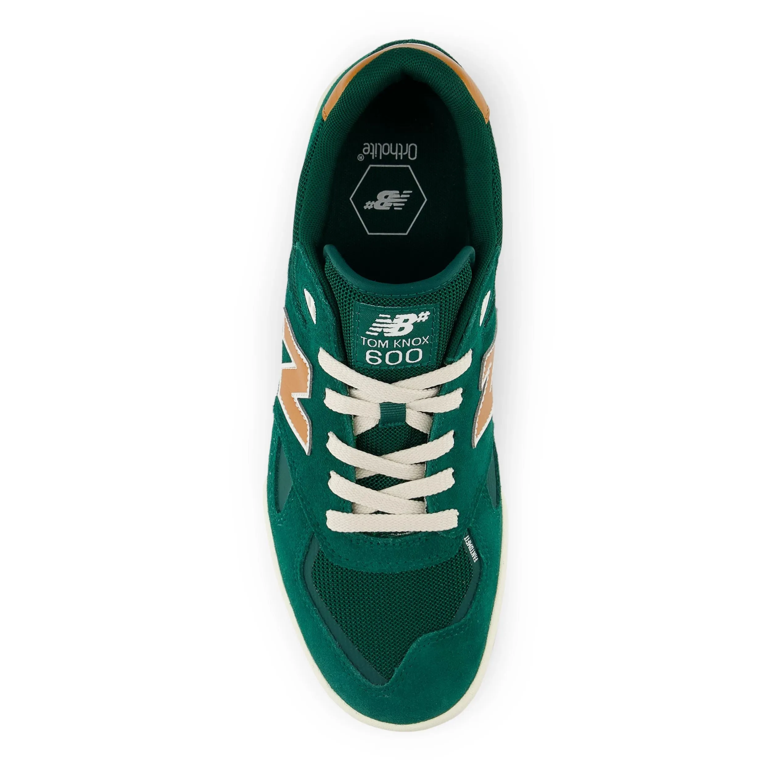 New Balance Numeric 600 Tom Knox Skateboard Shoe - Green/Ginger