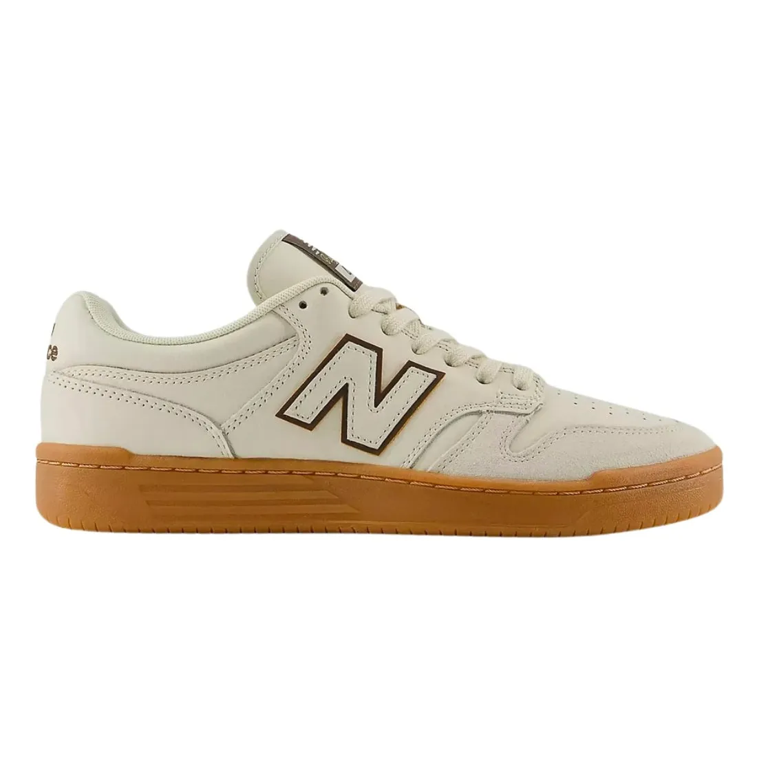 New Balance Numeric NM480 Andrew Reynolds Skate Shoes - Sea Salt/Brown Gum