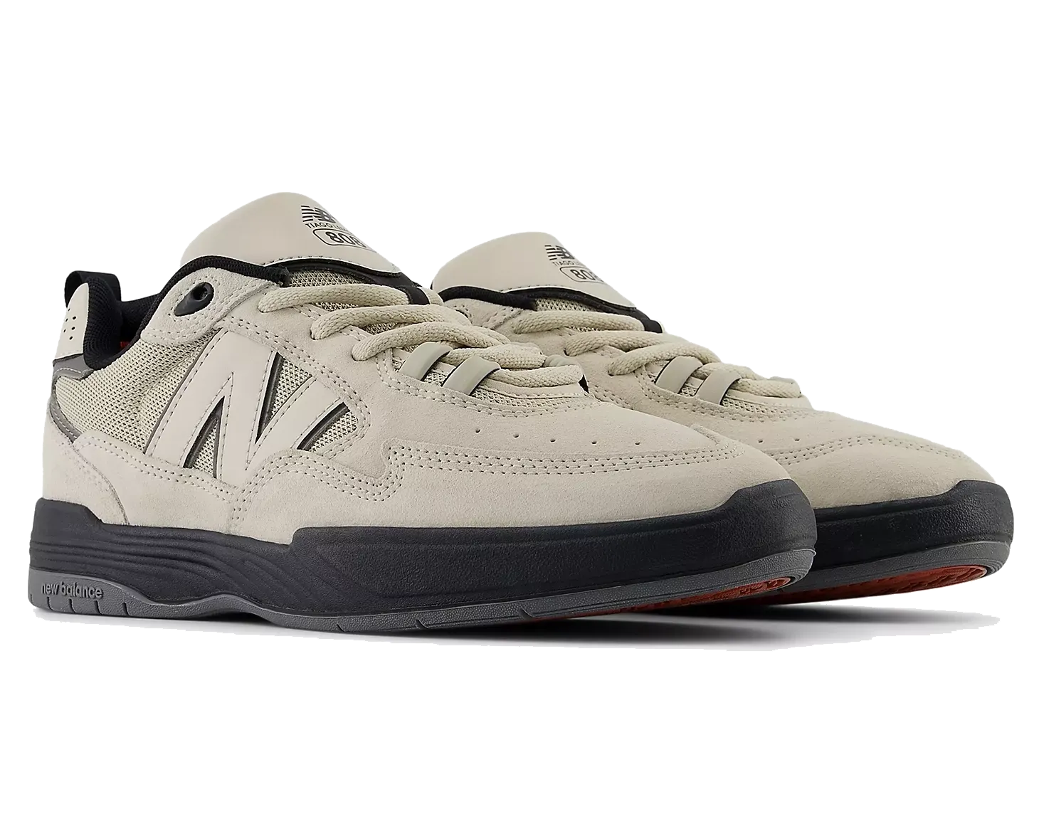 New Balance Numeric Tiago Lemos 808 Shoe, Sea Salt Black