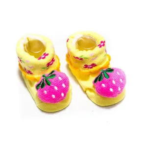 Newborn Baby Boy & Girl Shoes – 3 To 18 Months Kids – Yellow