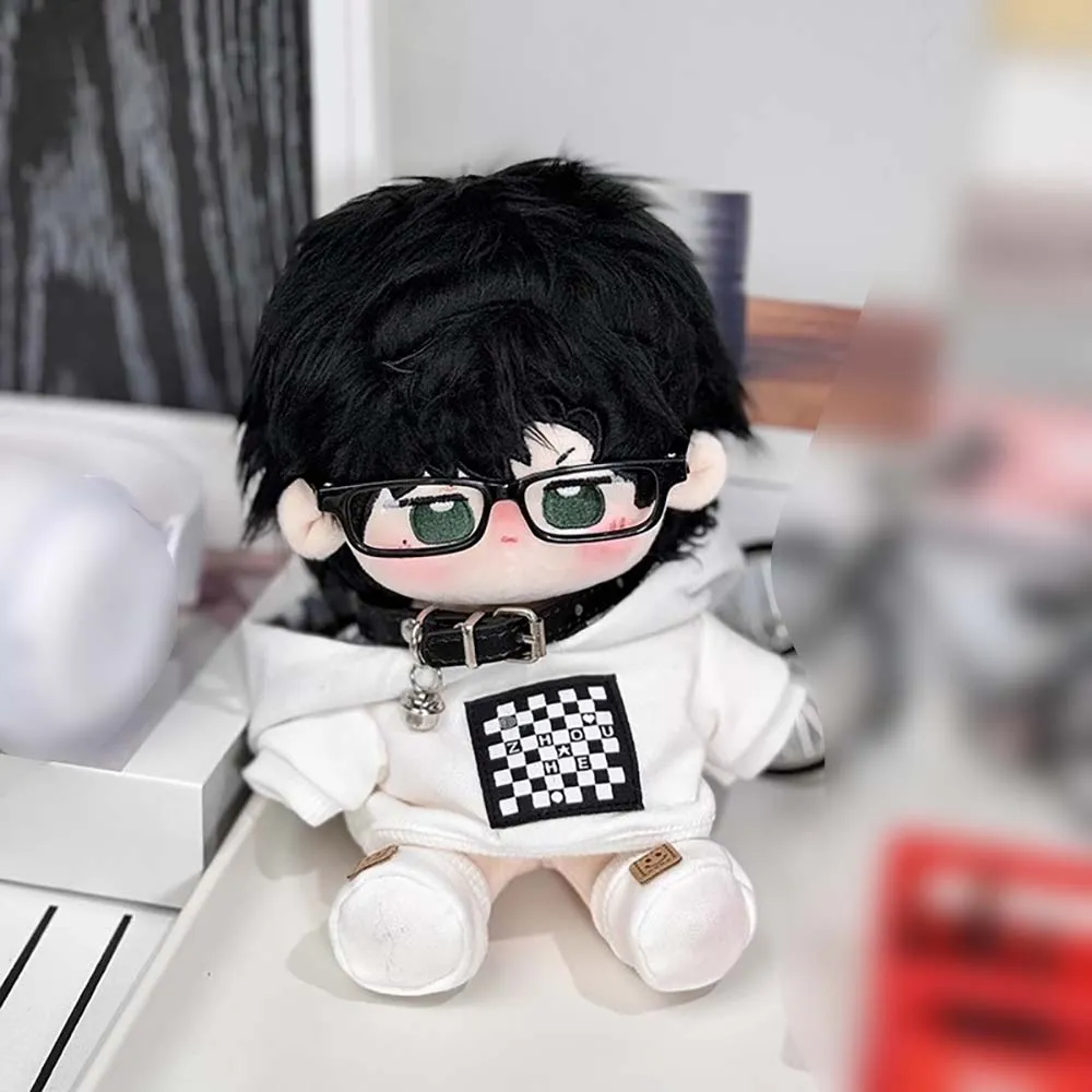 niannyyhouse 10cm-15cm 20cm Plush Doll Clothes Coat Shoes Glasses Necklace Stuffed Toy Dressup